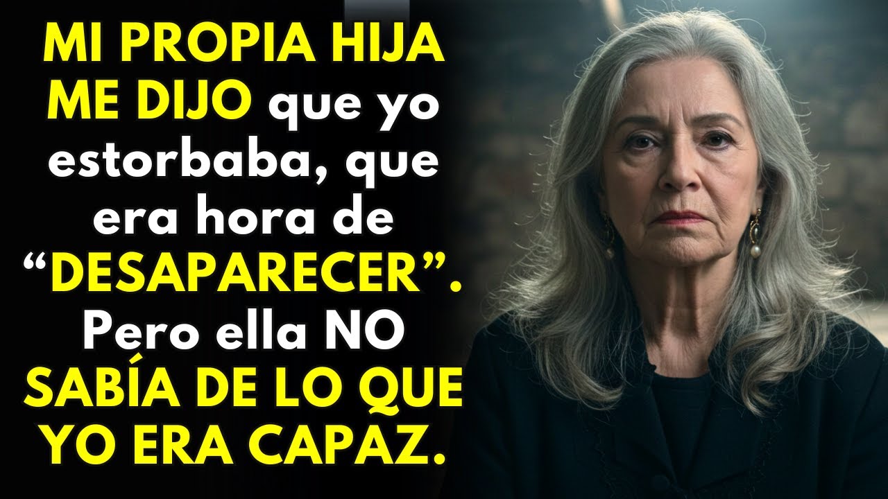 Mi hija dijo¿QUIÉN TE MANDÓ A ENVEJECER?”y me encerró en el sótano de la casa  sin saber lo que real