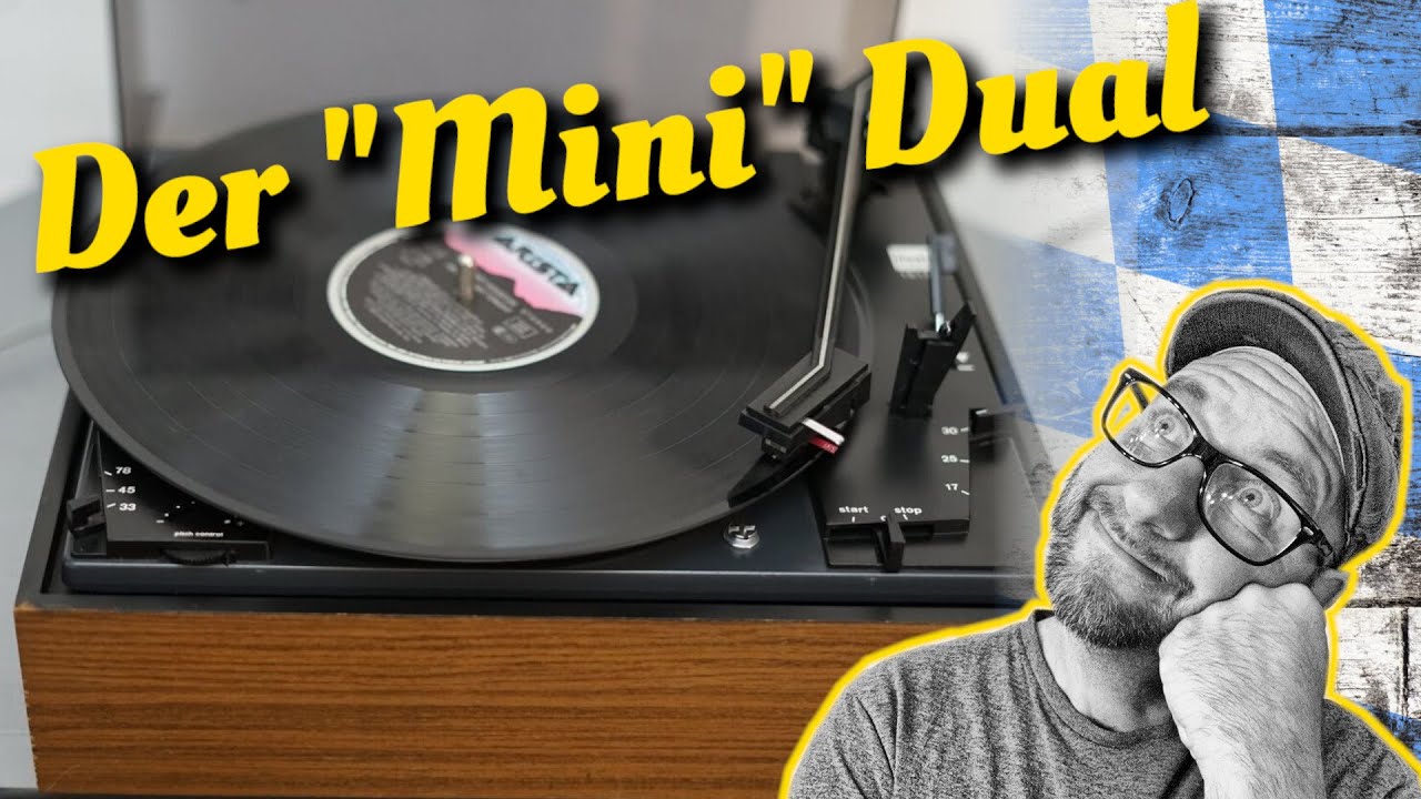 Mein KLEINSTER Plattenspieler... EVER! Der DUAL CS 1210 Plattenspieler! 