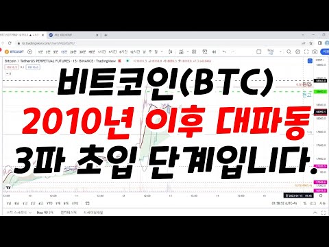 비트코인 탄생이후 대파동 분석/ 현재는 대파동 3파 진입과정 (이런 파동 분석이 있었을까여...!!!)#비트코인 #리플 #코인전망@woosusu7
