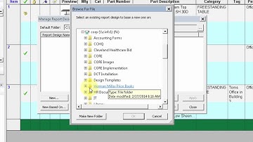 Importing  the APG Report Template into CAP