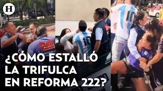 ¡Malos perdedores! Aficionados argentinos protagonizan peleas en México y el Mundo tras la final