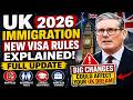 UK Immigration Policy 2026: New Visa Rules Explained (Full Update)