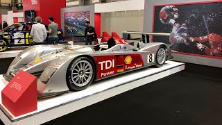 Audi R10 tdi at Autosport 2020 with SLR.tv