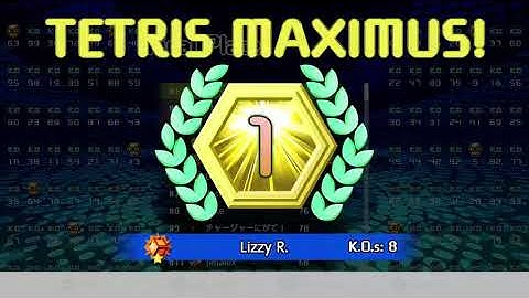 i got TETRIS MAXIMUS in tetris 99 before maximus cup today!!!