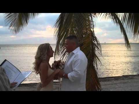 Stacie and Al Dec. 6, 2010 Smather's Beach Key Wes...