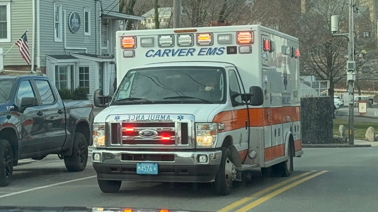 Carver ems A1 transporting to Beth Israel in downtown Plymouth 