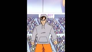 HOODIE GOKU!? #gokuvssuperman #GokuvsSupermanRapBattle