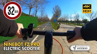 Segway Ninebot F2 Pro Electric Scooter - Maltepe, Istanbul 10 Min. Ride (Environment Sound Only) 4K