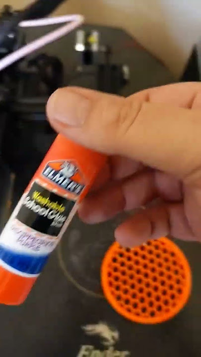 Better Bed Adhesion with a Little Glue Stick 