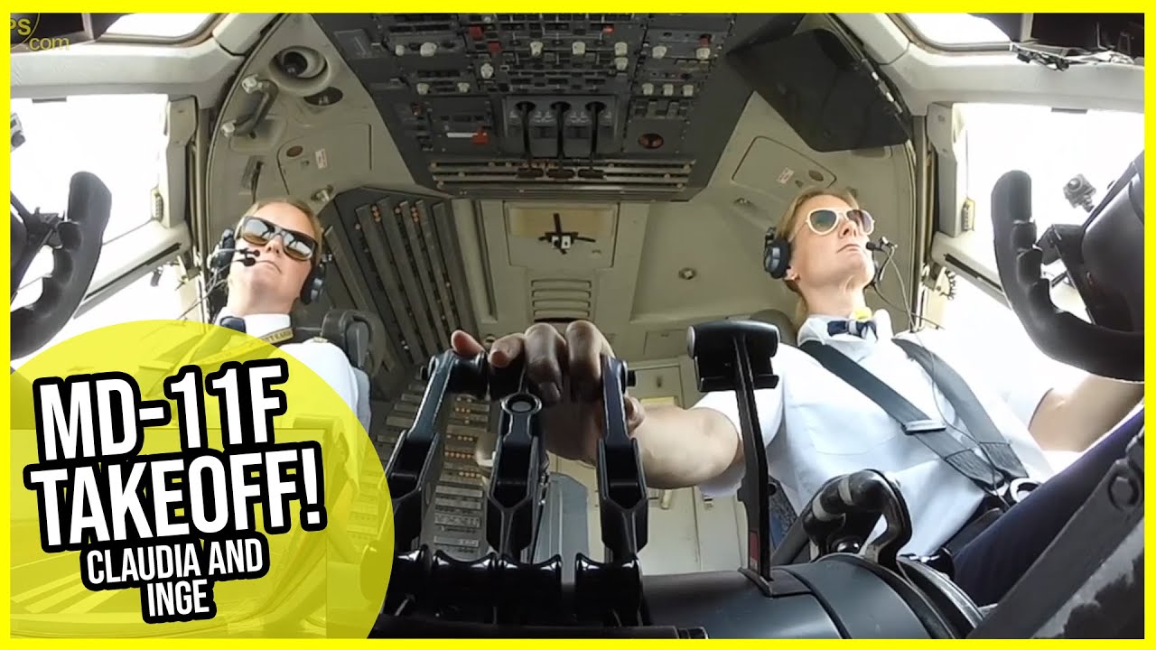 Charme and Professionalism: Claudia and Inge Taking Off from Mumbai on ...