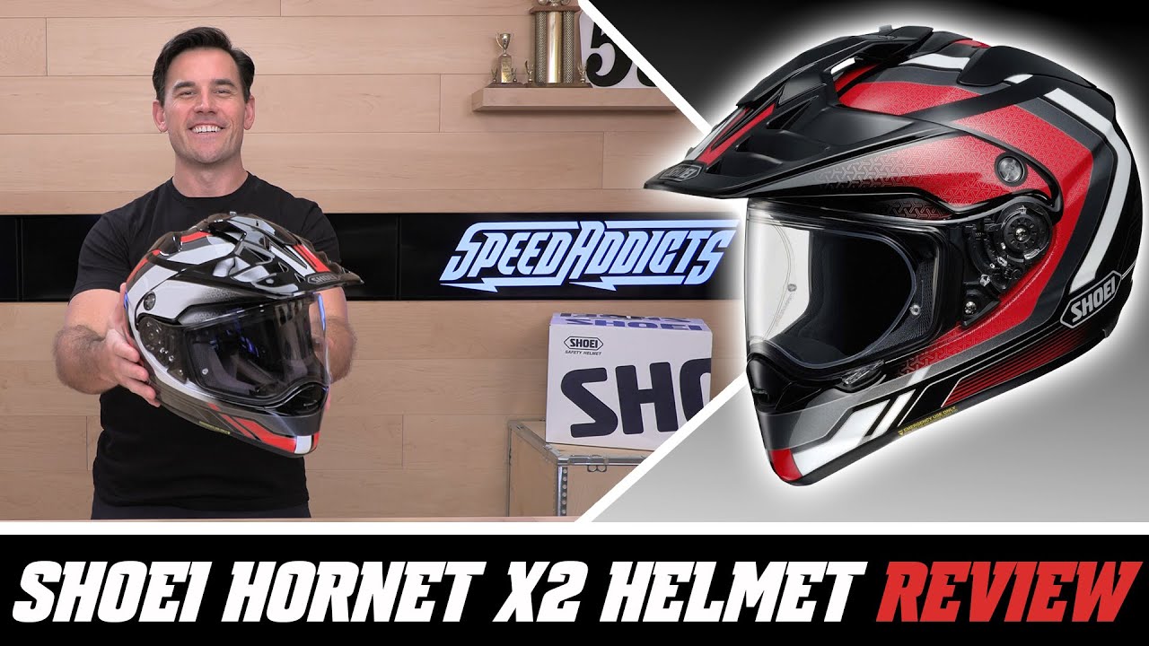  Shoei Hornet X2 Helmet (Large) (Black) : Automotive
