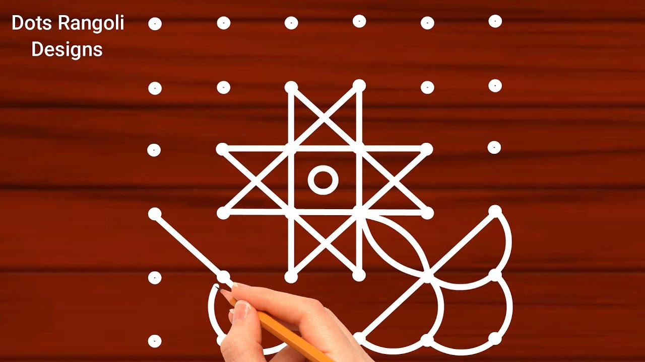 mattuPongal special 🌻diyamuggulu beautiful rangoli 6x6🌻mattu pongal flowers kolam🌻muggulu Designs