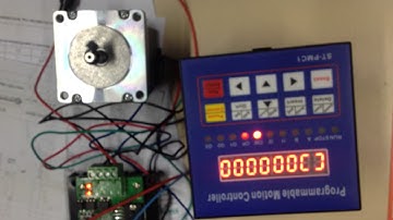 1 axis programmable motion controller video 4
