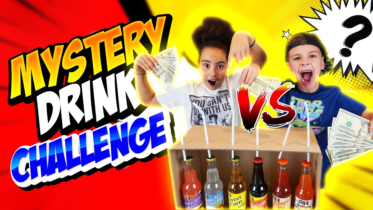 Crazy Flavors In Mystery Drink Challenge: Choose Wisely Or Get Pranked ...