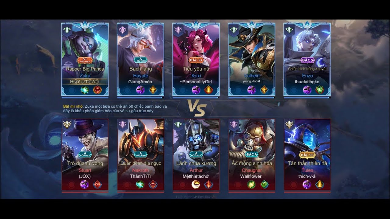 Zuka S4-2025 Leo Rank Kim Cương | Liên Quân Mobile AOV – Cách Chơi & Lên Đồ | Match 004 🎮
