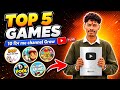 How to grow your gaming channel in 2026 || Top 5 games grow your channel 💸
