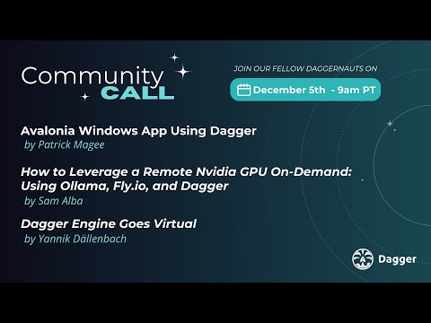Dagger Community Call