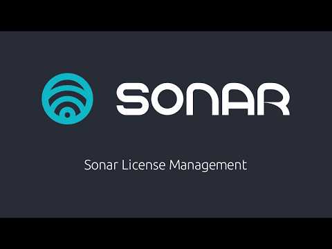 Sonar License Management