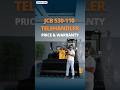 JCB 530-110 Telehandler: Price & Warranty