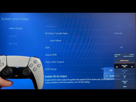 PS5: How to Get 120Hz on MONITOR Tutorial! (Enable 120Hz Guide) - YouTube