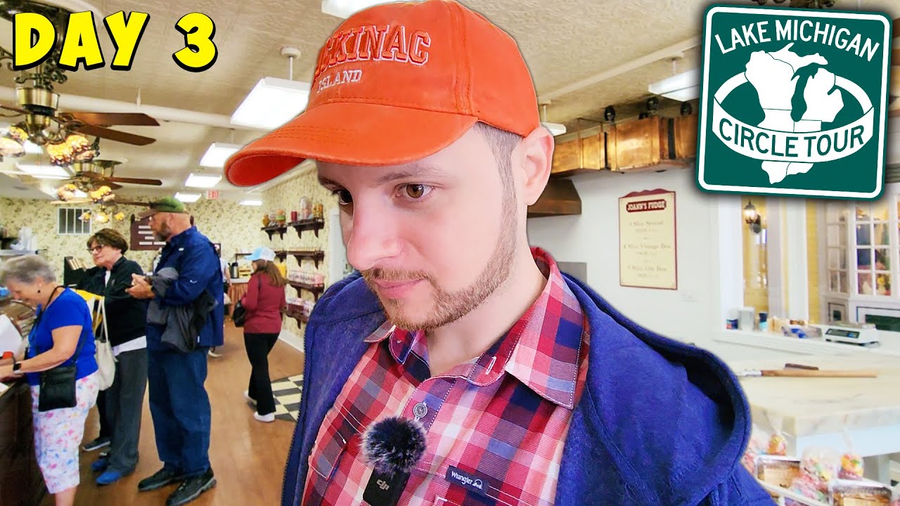 Lake Michigan Tour Day 3 Mackinaw Island, Fudge, Bike Riding, Shopping, and MORE YouTube