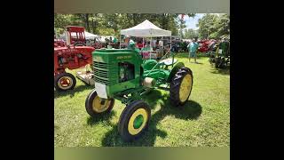 Tractors from the National Pike Gas Steam and Horse Association 2022 summer show