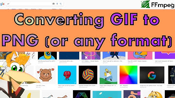 How to convert Gif to image strips (or any format) (ffmpeg)