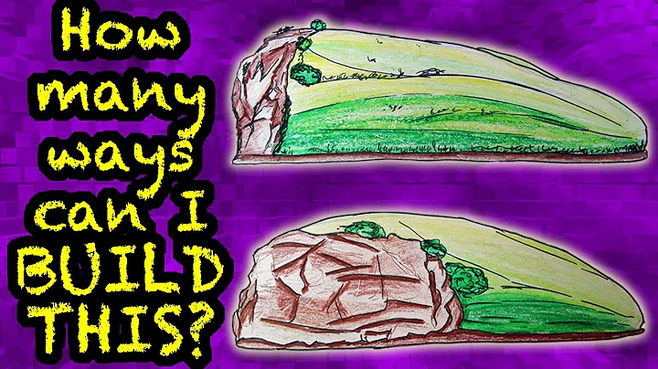 2 different ways to build model MOUNTAINS and HILLS! | Part 1.