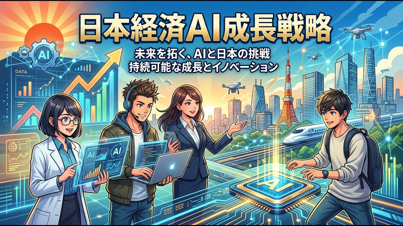 日本経済AI成長戦略（AIによる要約紹介） - YouTube