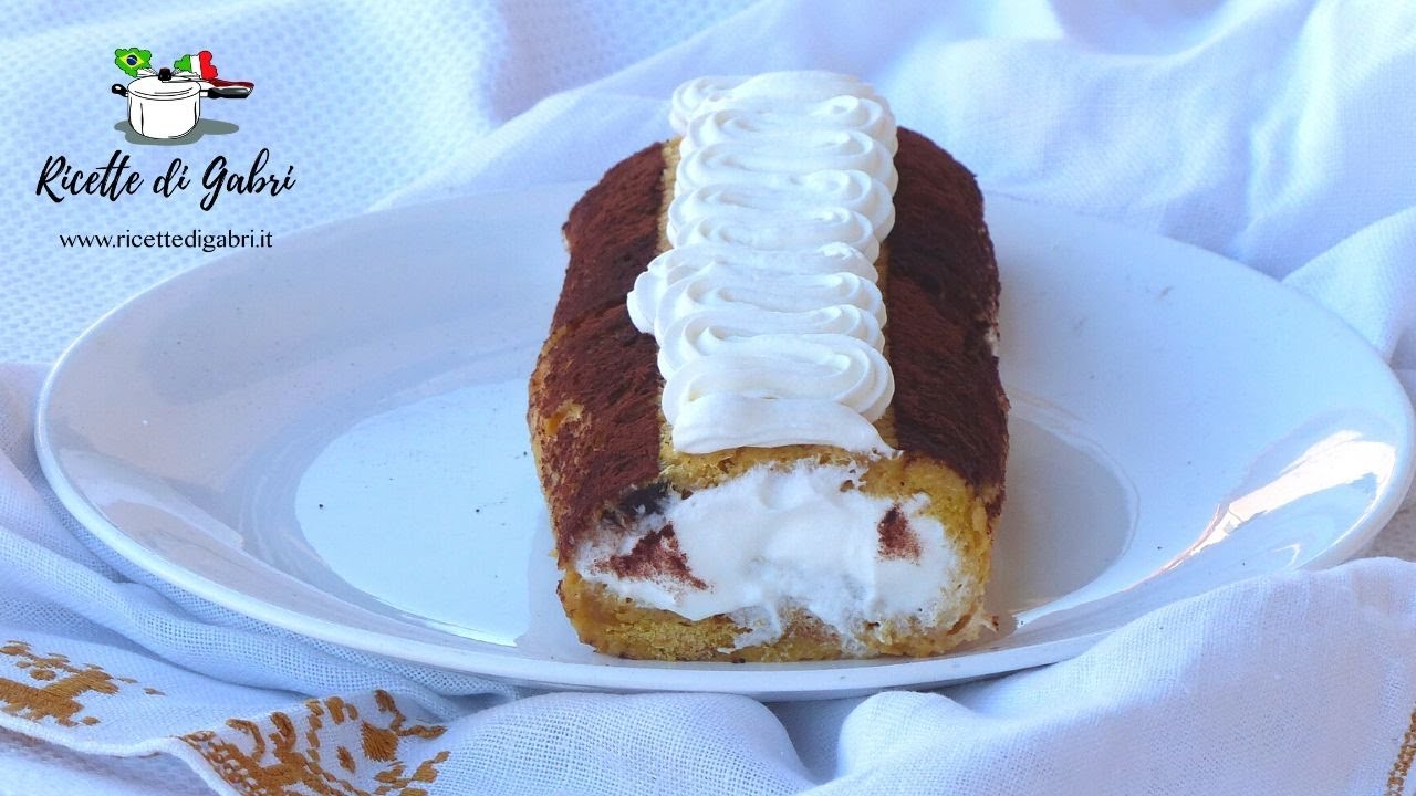 ROTOLO PANETTONE Ricetta facile per riciclare pandoro e panettone avanzato- RICETTE DI GABRI