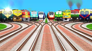 10 Indian Railways Crossing By Bumpy Branches Lines Railroad Risky Trackstrain Simulator Classic