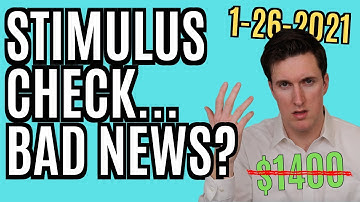 Third Stimulus Check Update Today.... Bad News?