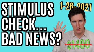 Third Stimulus Check Update Today.... Bad News?