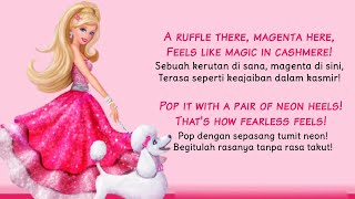 Barbie: A Fashion Fairytale - Life Is A Fairytale [Lyrics video   Terjemahan Indonesia]