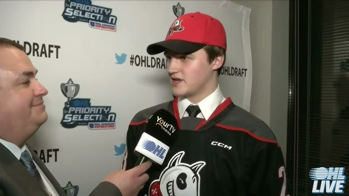 2023 #OHLDraft Introductions - Ryan Roobroeck (2nd Overall, Niagara  IceDogs) - YouTube