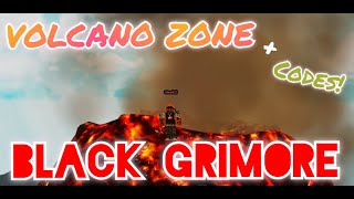 Volcano Zone Update + Codes! | Black Grimoire