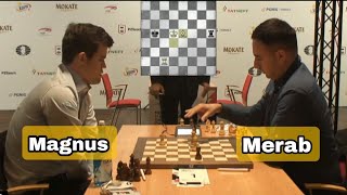 _Champ in Action_ Magnus Carlsen - Merab Gagunashvili __ Fide Open World  Rapid Chess 2021 Warsaw - video Dailymotion