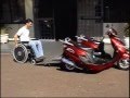 Road Chariot City Wheelchair Motorcycle for Disabled