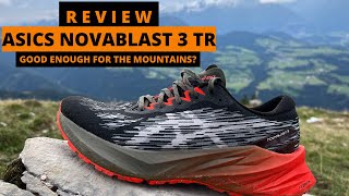 Asics NOVABLAST 3 TR REVIEW | Trail Running | Shoe review