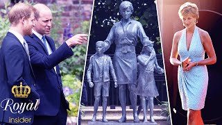 Meaning behind 3 children in the Princess Diana statue | Royal Insider