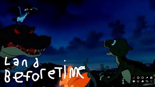 The Land Before Time Iv Journey Through The Mists 1996 Icky And Dil Attack Fight Clip