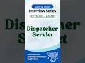 DispatcherServlet Flow in Spring MVC Explained ! #shorts