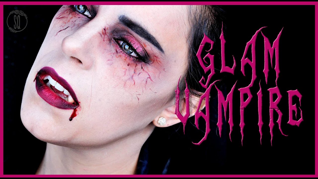 Terrifying and glam Vampire makeup tutorial 