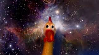 astronomia or coffin dance but it's a rubber chicken