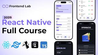 Build a Full Stack Expense Tracker App with React Native, Expo, TypeScript, Nativewind, Clerk (2026)