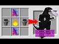 Minecraft Battle: SUPER GODZILLA CRAFTING CHALLENGE - NOOB vs PRO vs HACKER vs GOD in Minecraft