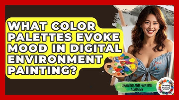 What Color Palettes Evoke Mood In Digital Environment Painting? - Drawing and Painting Academy