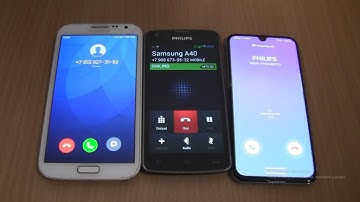 Over the Horizon Incoming call & Outgoing call at the Same Time Samsung A40+ Note 2 Miui+Phillips