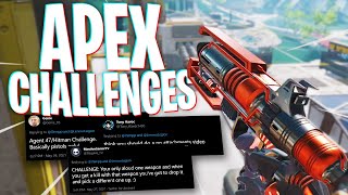 Taking on Apex's TOUGHEST Challenges! - Apex Legends Season 9