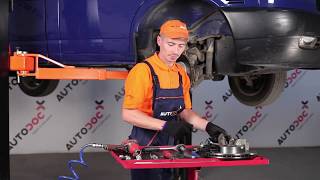 How to replace Brake pad set VW TRANSPORTER IV Box (70XA) Tutorial